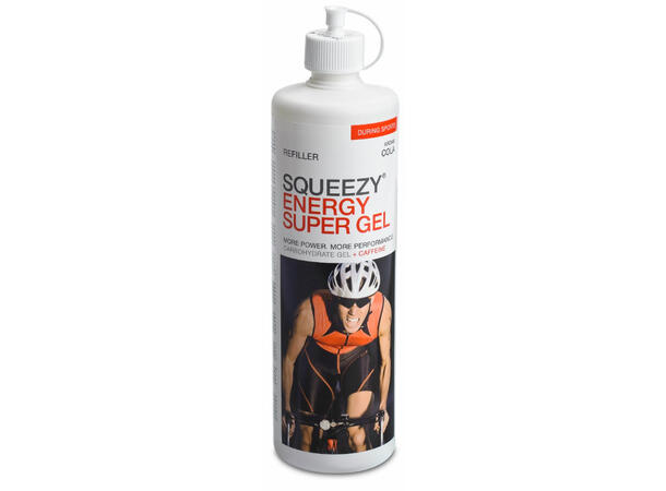 Squeezy Super Energy Gel Refill Cola/koffein - 500ml